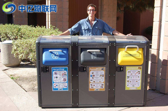 智能醫(yī)療垃圾桶物聯(lián)卡：醫(yī)用針頭自動切割 醫(yī)療垃圾智能分類！